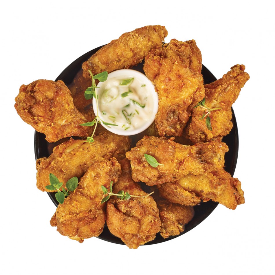 Προψημένο Κοτόπουλο πανέ Wings Lightly Crisp Cubox 