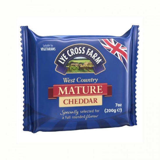 Cheddar Mature λευκό Lye Cross Farm 