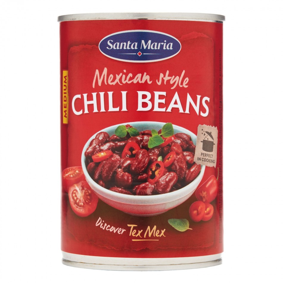 Mexican chili beans Santa Maria