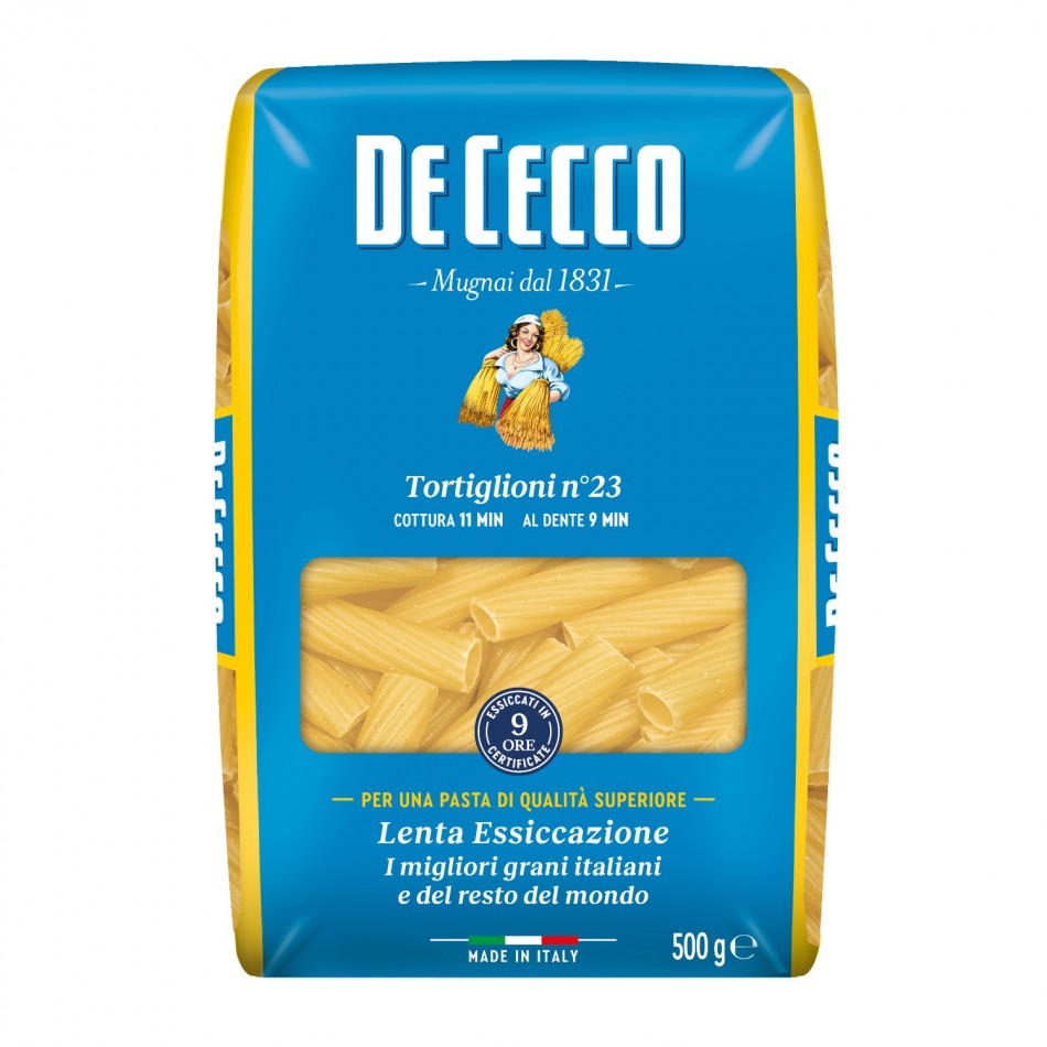 Ζυμαρικά Tortiglioni no. 23 De Cecco