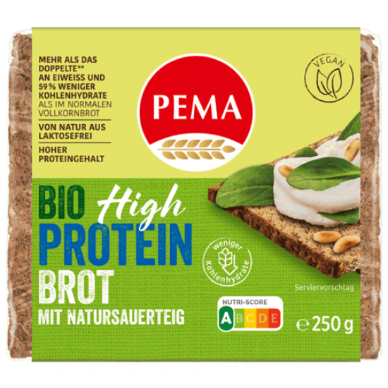 Pema Bio High Protein Bread 