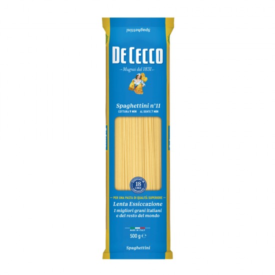 Ζυμαρικά Spaghettini no. 11 De Cecco 