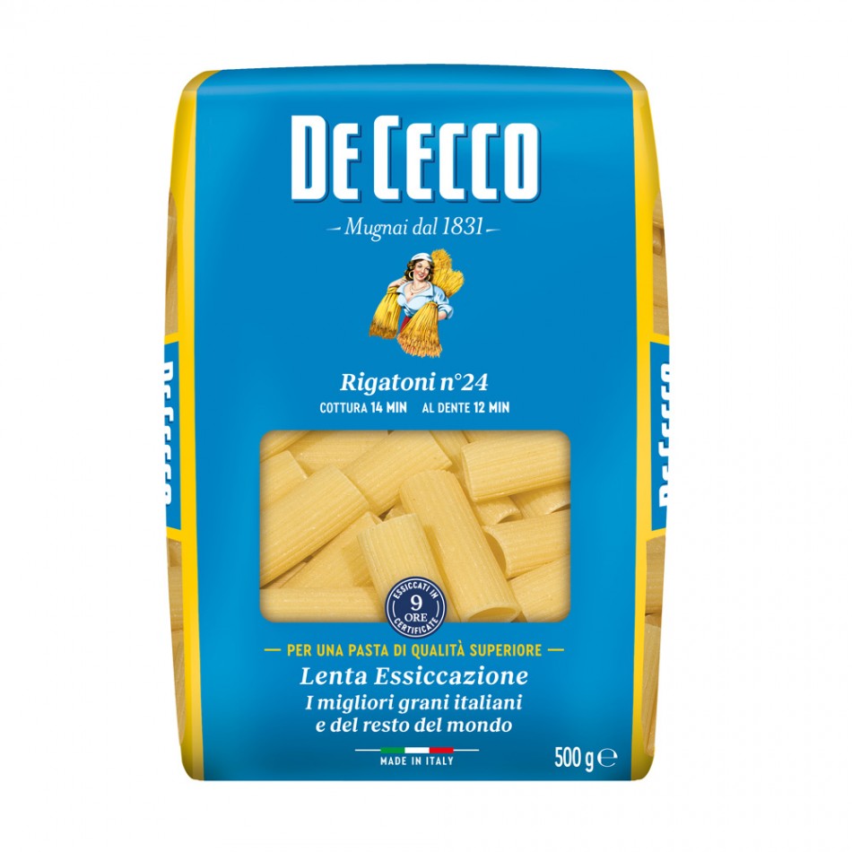 Ζυμαρικά Rigatoni no. 24 De Cecco 