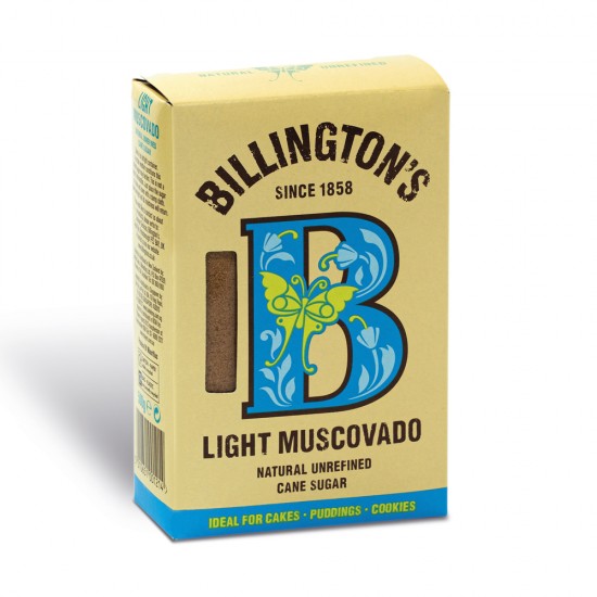 Ζάχαρη καστανή  Muscovado Billington’s 