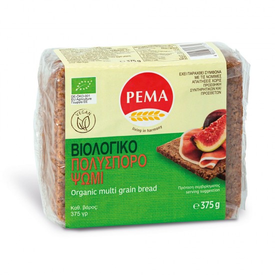 Ψωμί βιολογικό  πολύσπορο Pema 
