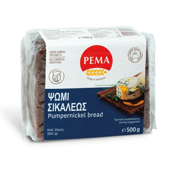 Ψωμί σικάλεως  pumpernickel Pema 