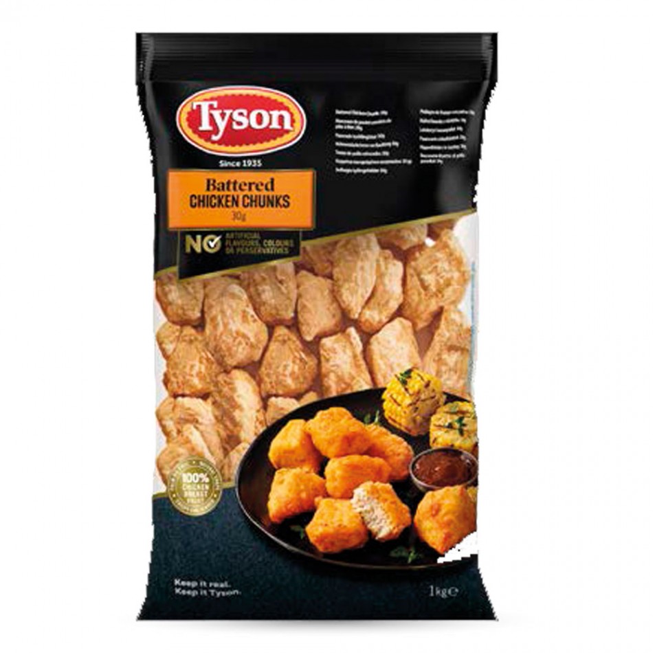 Προψημένες Κοτομπουκιές πανέ (20 g) Tyson 