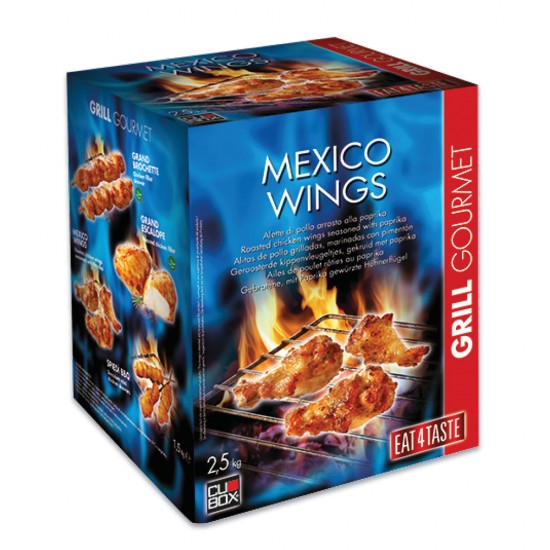 Προψημένο Κοτόπουλο  Mexico Wings (200 g) Cubox 