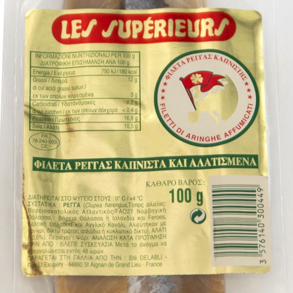 Φιλέτα ρέγγας Les Superieurs 