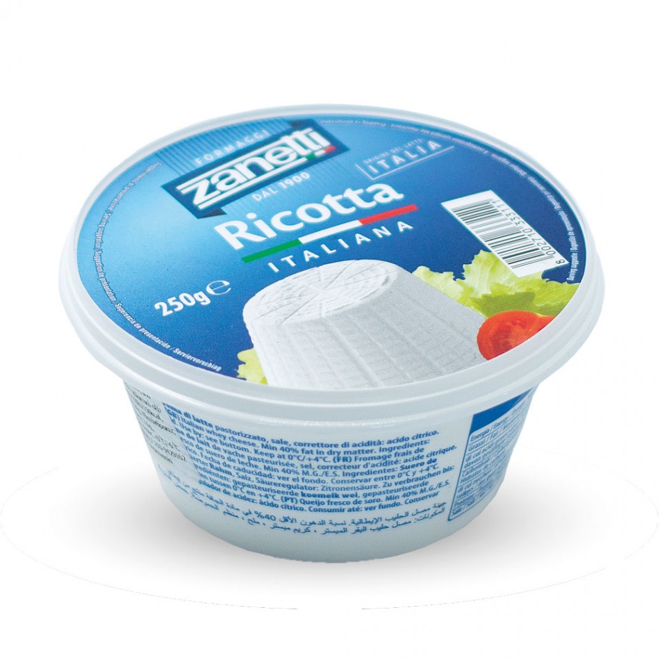 Φρέσκο τυρί Ricotta  Zanetti