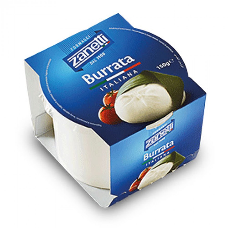 Φρέσκο τυρί Burrata  Bicchiere Zanetti 