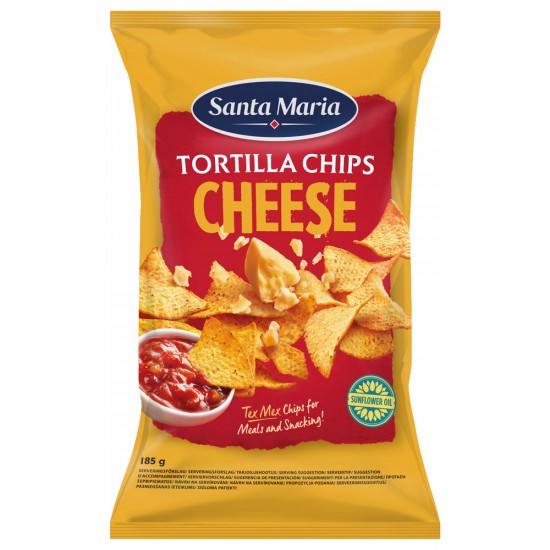 Santa Maria Corn Tortilla Chips with Cheese Flavor 