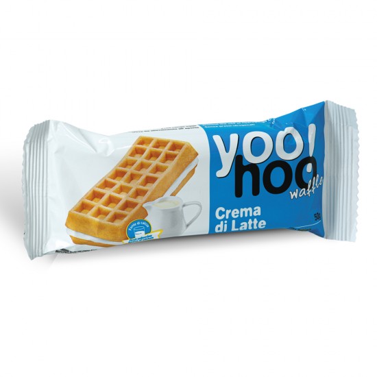 Βάφλα με γέμιση κρέμα γάλα Yoo-hoo 